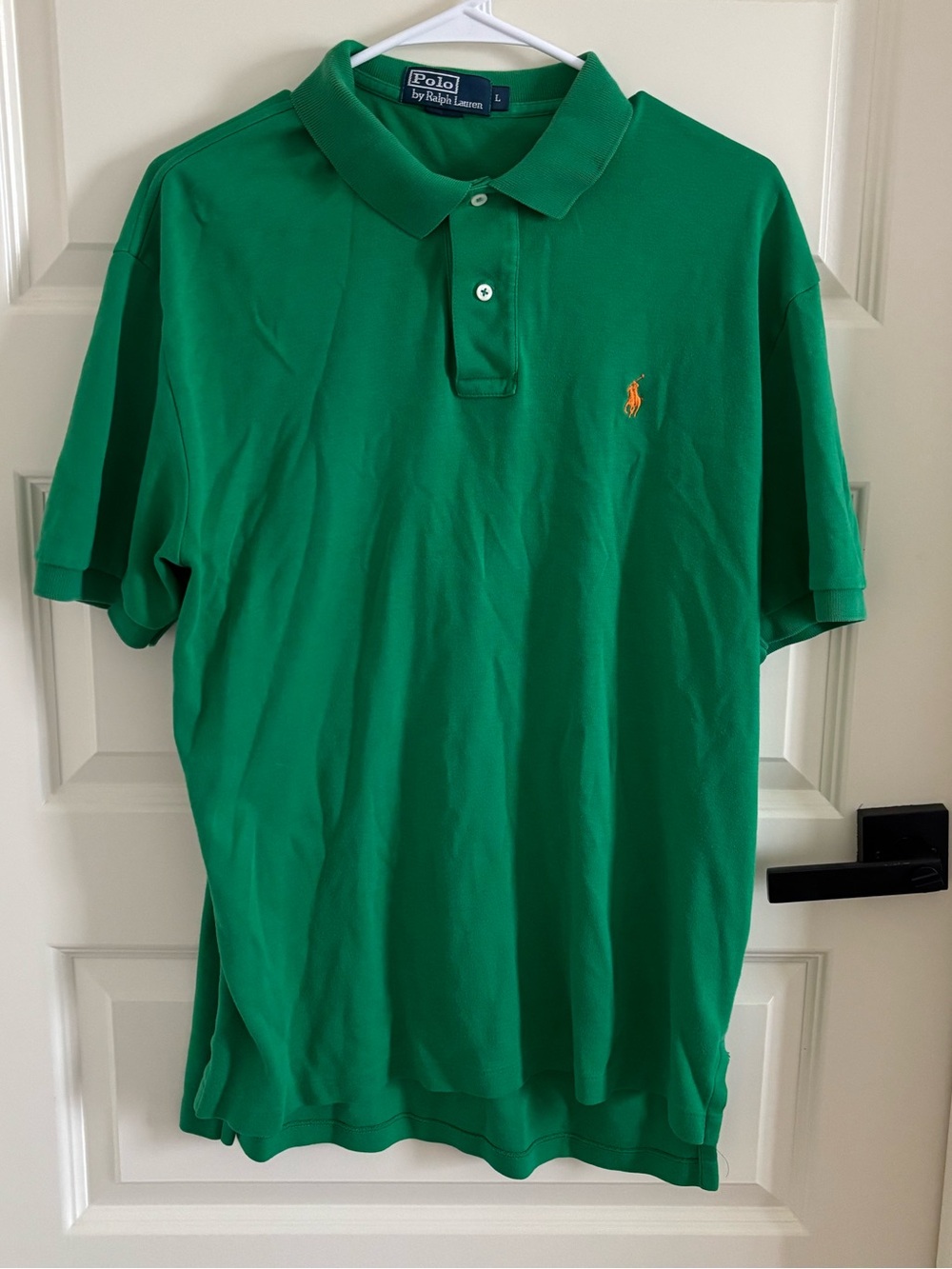 Polo by Ralph Lauren Bright Green Short-Sleeve Polo with Yellow Pony